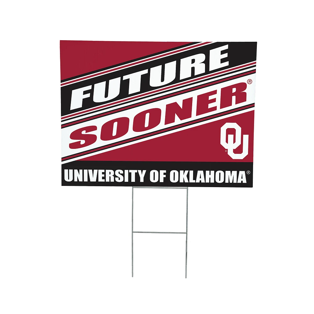 Oklahoma Sooners 18" x 24" Future Student Outdoor Yard Sign