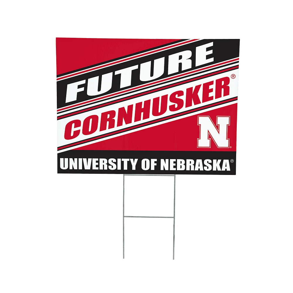 Nebraska Huskers 18" x 24" Future Student Outdoor Yard Sign