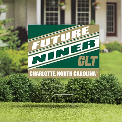 Charlotte 49ers 18" x 24" Future Student Outdoor Yard Sign