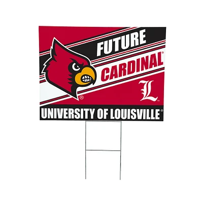 Louisville Cardinals 18" x 24" Future Student Outdoor Yard Sign