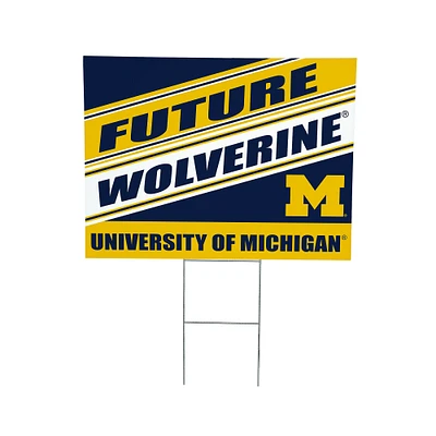 Michigan Wolverines 18" x 24" Future Student Outdoor Yard Sign