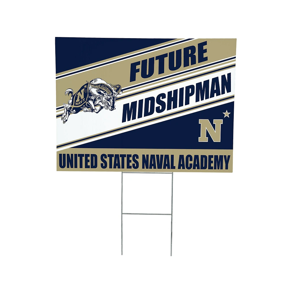 Navy Midshipmen 18" x 24" Future Student Outdoor Yard Sign