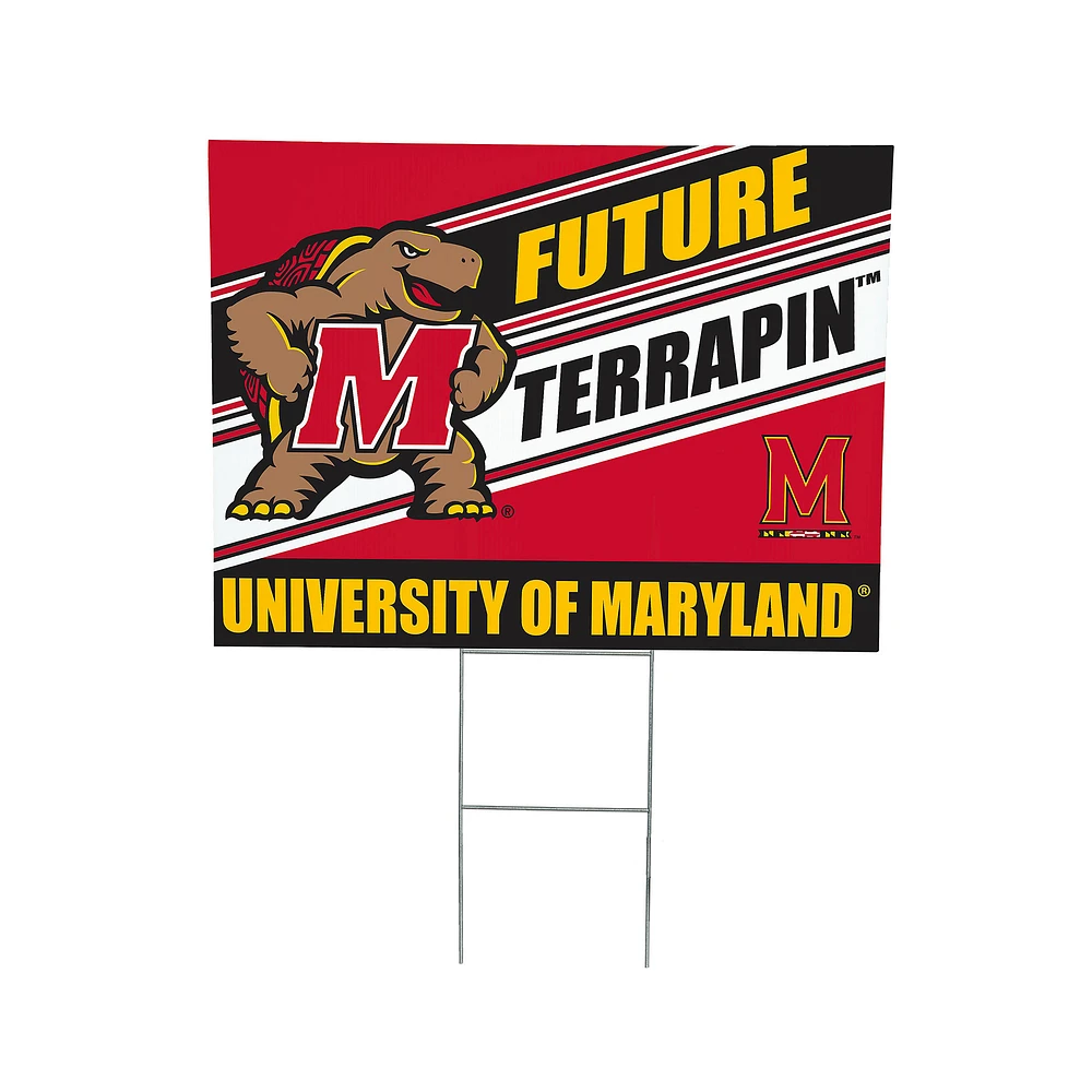 Maryland Terrapins 18" x 24" Future Student Outdoor Yard Sign