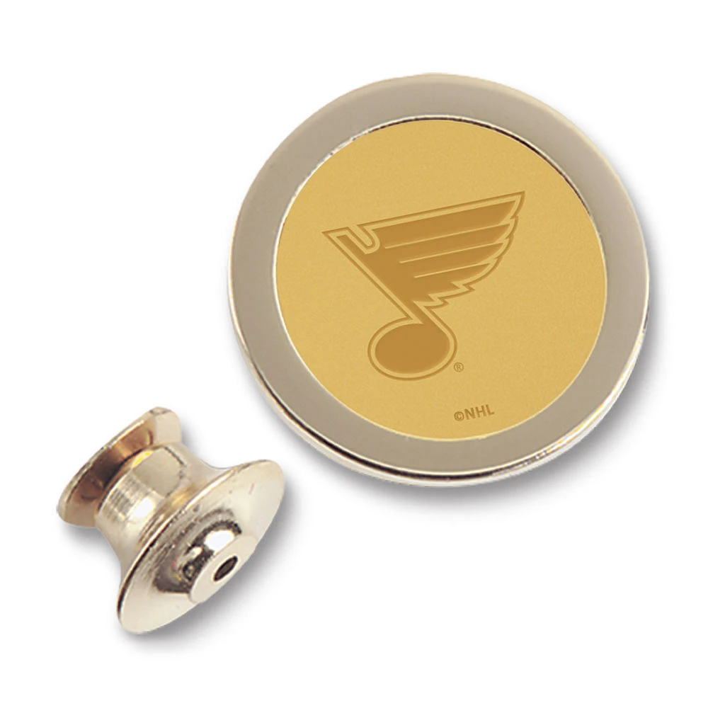 St. Louis Blues Gold Lapel Pin