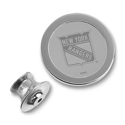 New York Rangers NHL Silver Lapel Pin