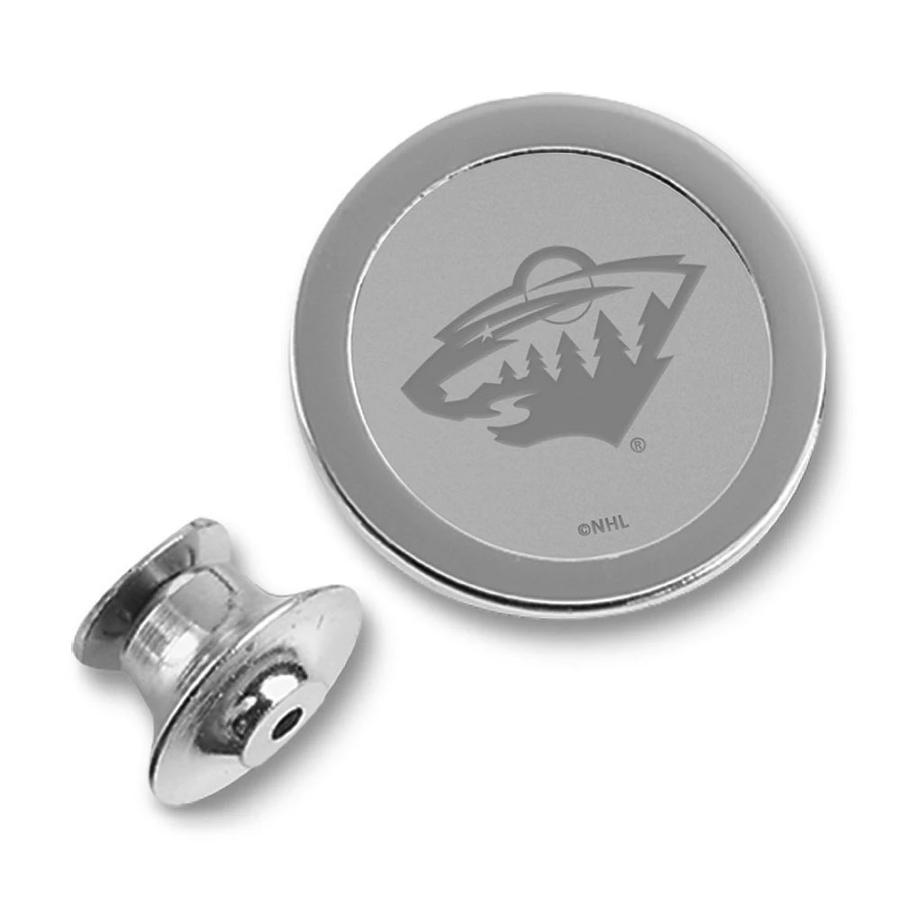 Minnesota Wild NHL Silver Lapel Pin