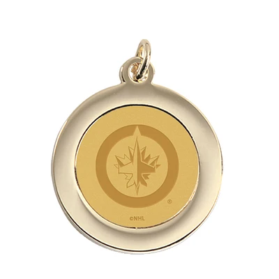 Winnipeg Jets Gold Pendant