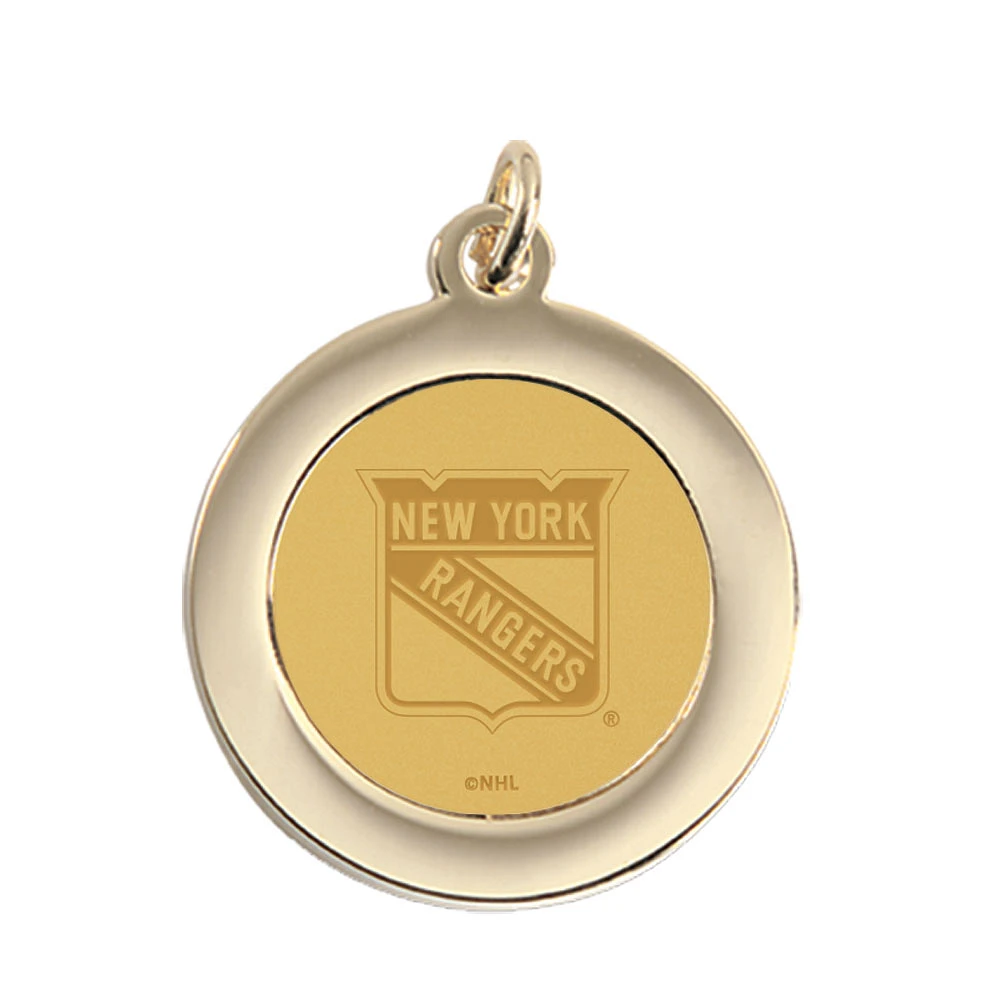 New York Rangers Gold Pendant