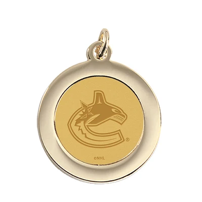 Vancouver Canucks Gold Pendant