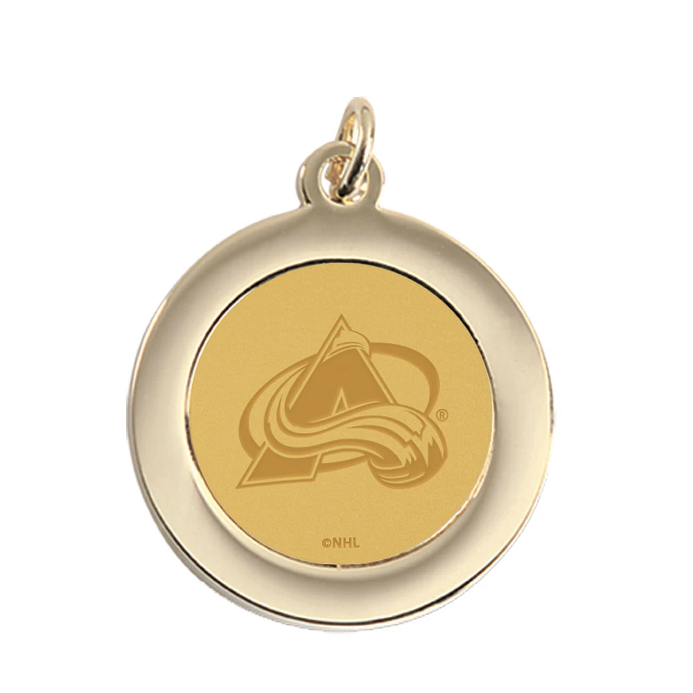 Colorado Avalanche Gold Pendant
