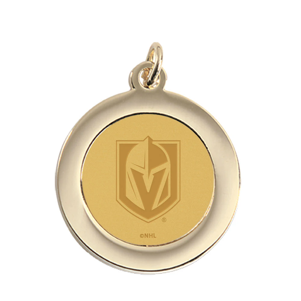 Vegas Golden Knights Gold Pendant