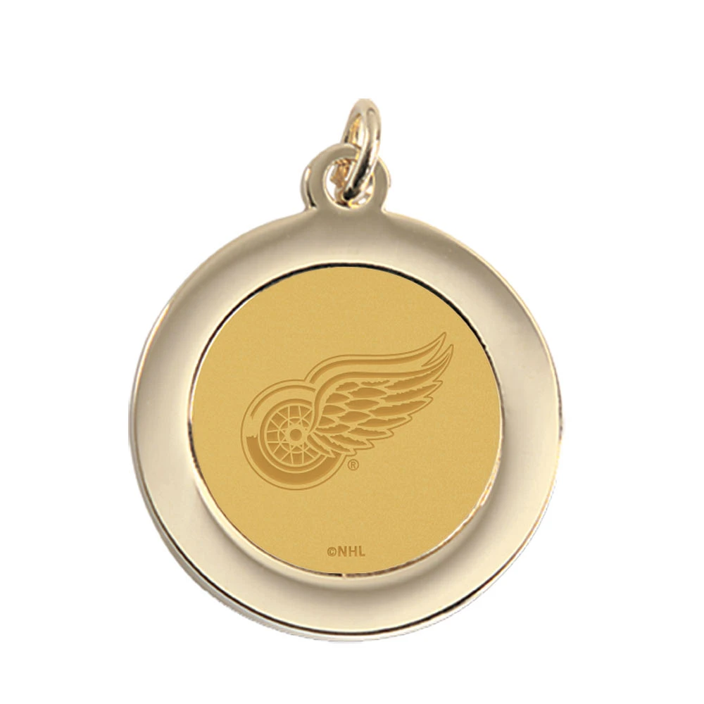 Detroit Red Wings Gold Pendant