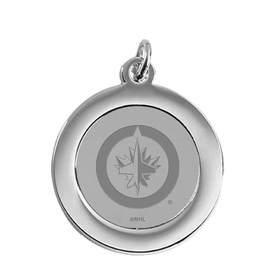 Winnipeg Jets Silver Pendant