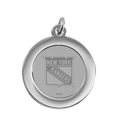 New York Rangers Silver Pendant