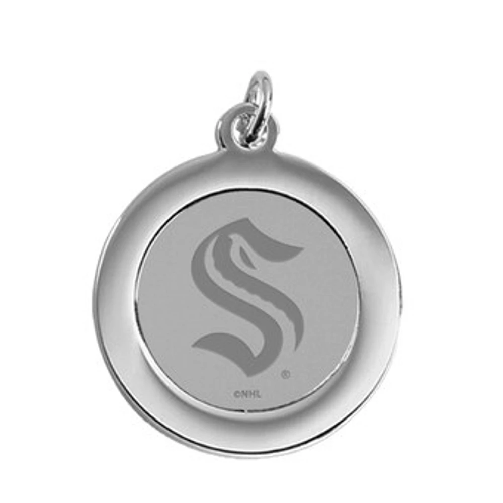 Seattle Kraken Silver Pendant