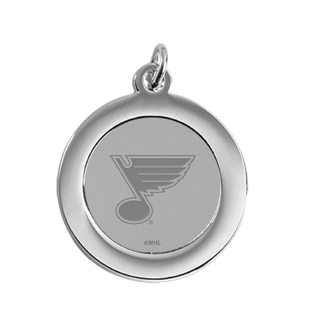 St. Louis Blues Silver Pendant