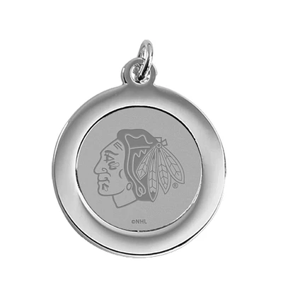 Chicago Blackhawks Silver Pendant