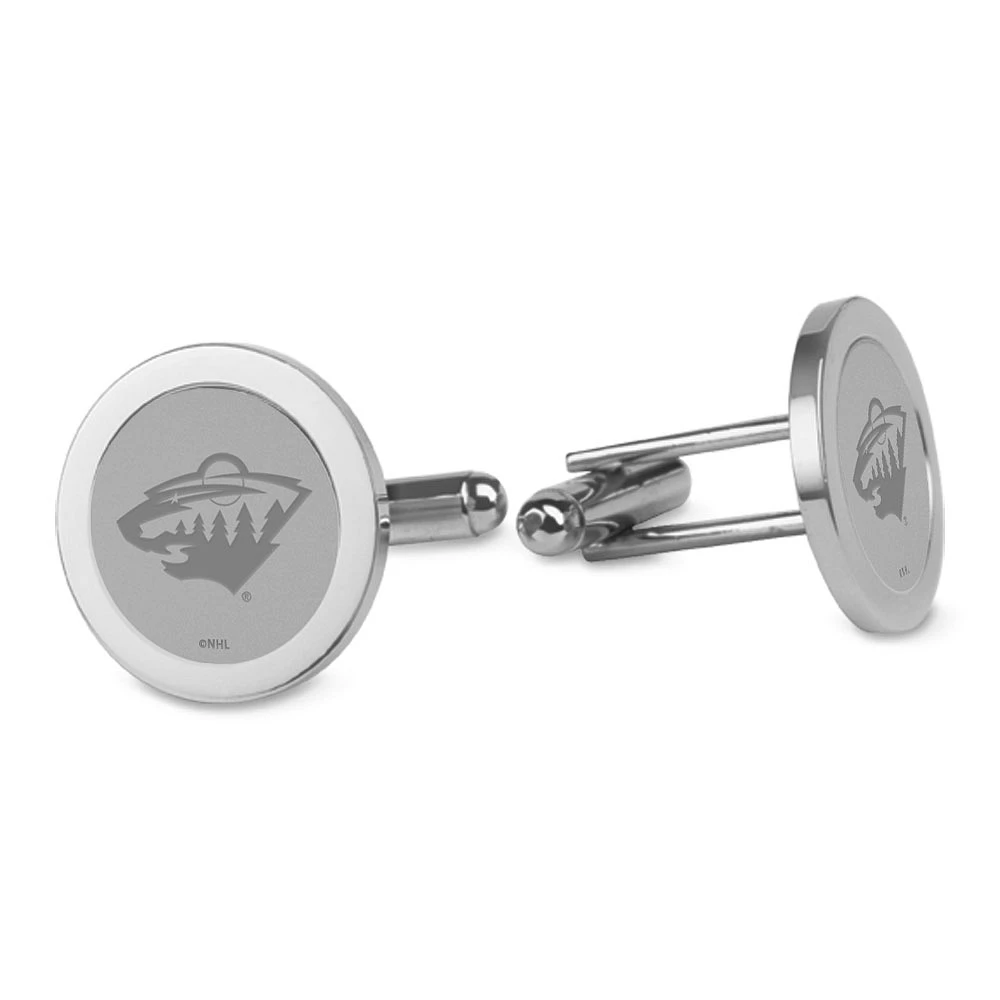 Minnesota Wild Silver Cufflinks