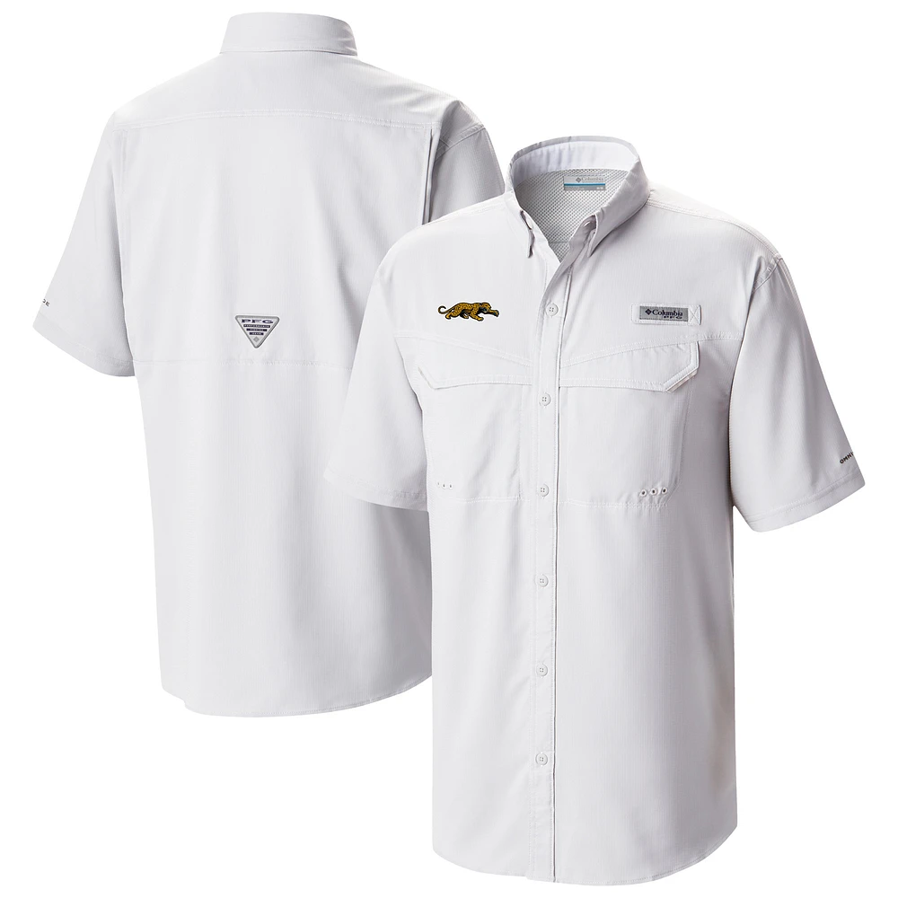 Men's Columbia Jacksonville Jaguars Low Drag Offshore Omni-Wick Button-Up Shirt