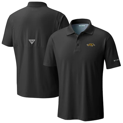 Men's Columbia Black Jacksonville Jaguars Low Drag Offshore Polo