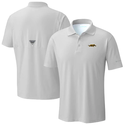Men's Columbia Light Gray Jacksonville Jaguars Low Drag Offshore Polo