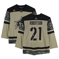 Jason Robertson Dallas Stars Autographed Camo adidas Authentic Jersey