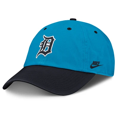 Men's Nike Blue/Navy Detroit Tigers Neon 90s Club Adjustable Hat