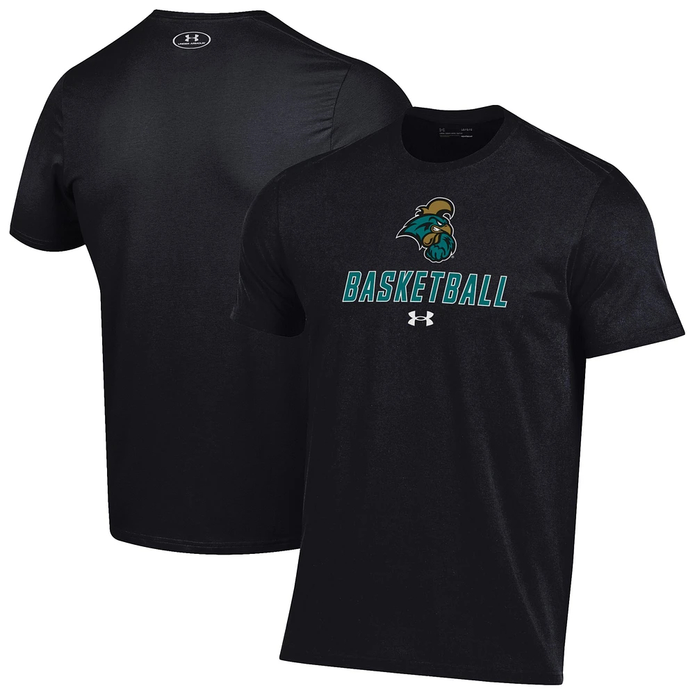 Men's Under Armour Coastal Carolina Chanticleers Basketball Performance T-Shirt