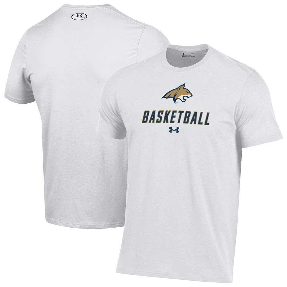 Men's Under Armour Montana State Bobcats Basketball Performance T-Shirt