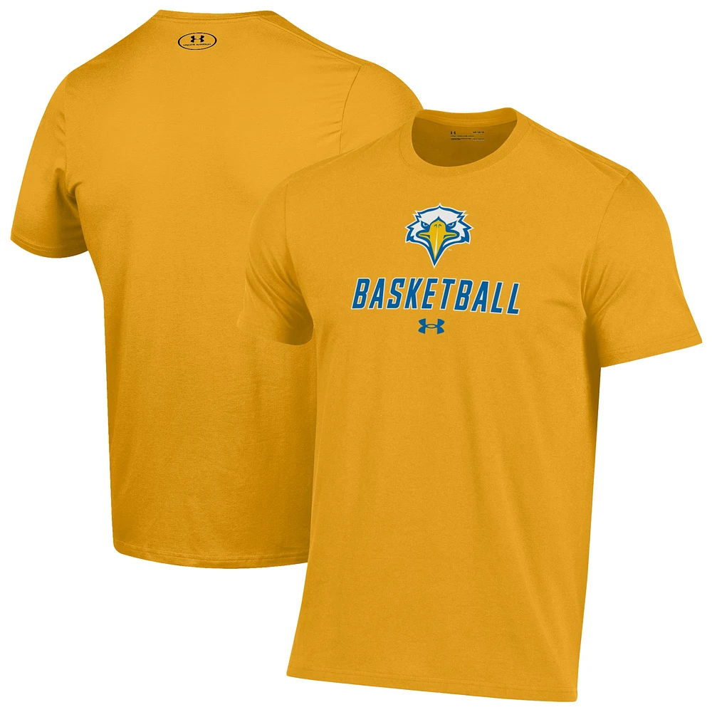 Men's Under Armour Gold Morehead State Eagles Basketball Performance T-Shirt