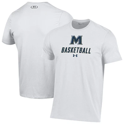 Men's Under Armour Mount St. Mary's Mountaineers Basketball Performance T-Shirt