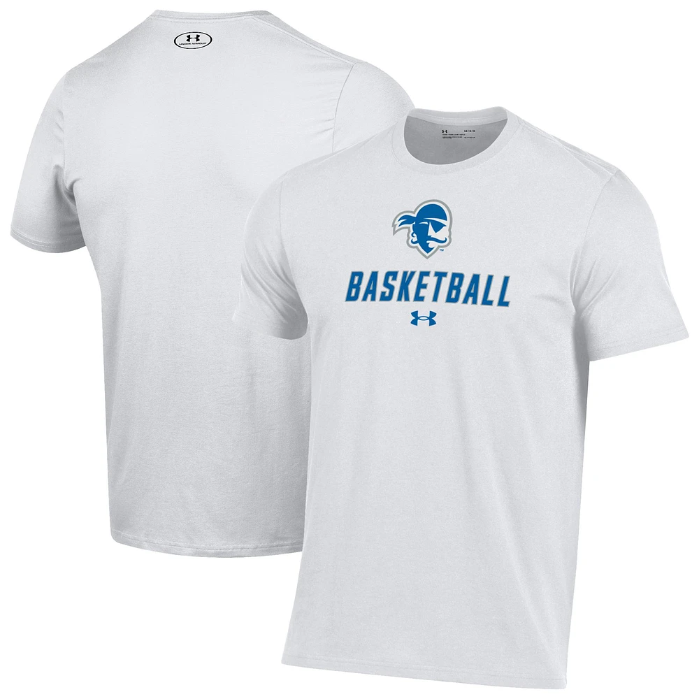 Men's Under Armour Seton Hall Pirates Basketball Performance T-Shirt
