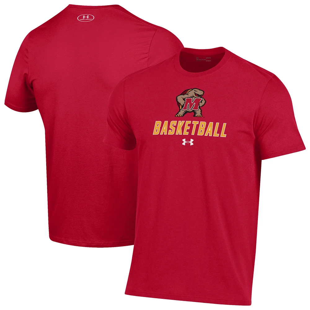 Men's Under Armour Maryland Terrapins Basketball Performance T-Shirt