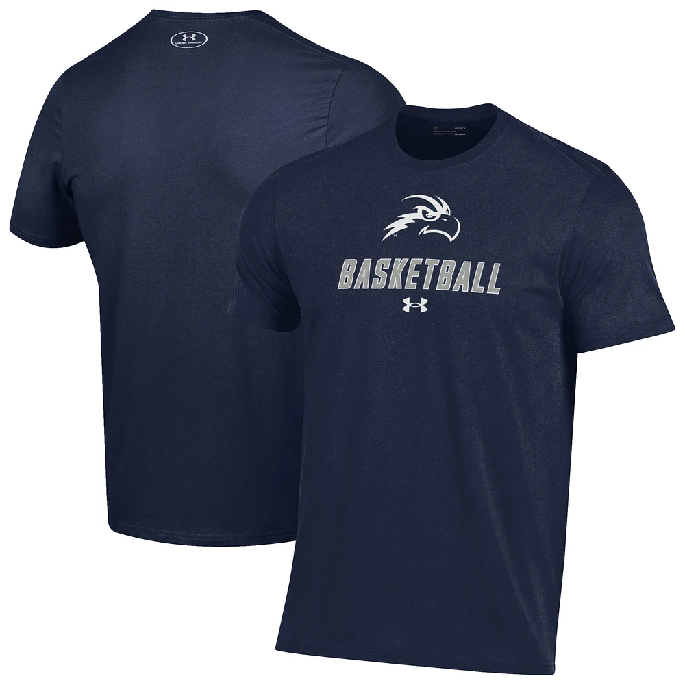 Men's Under Armour Navy UNF Ospreys Basketball Performance T-Shirt