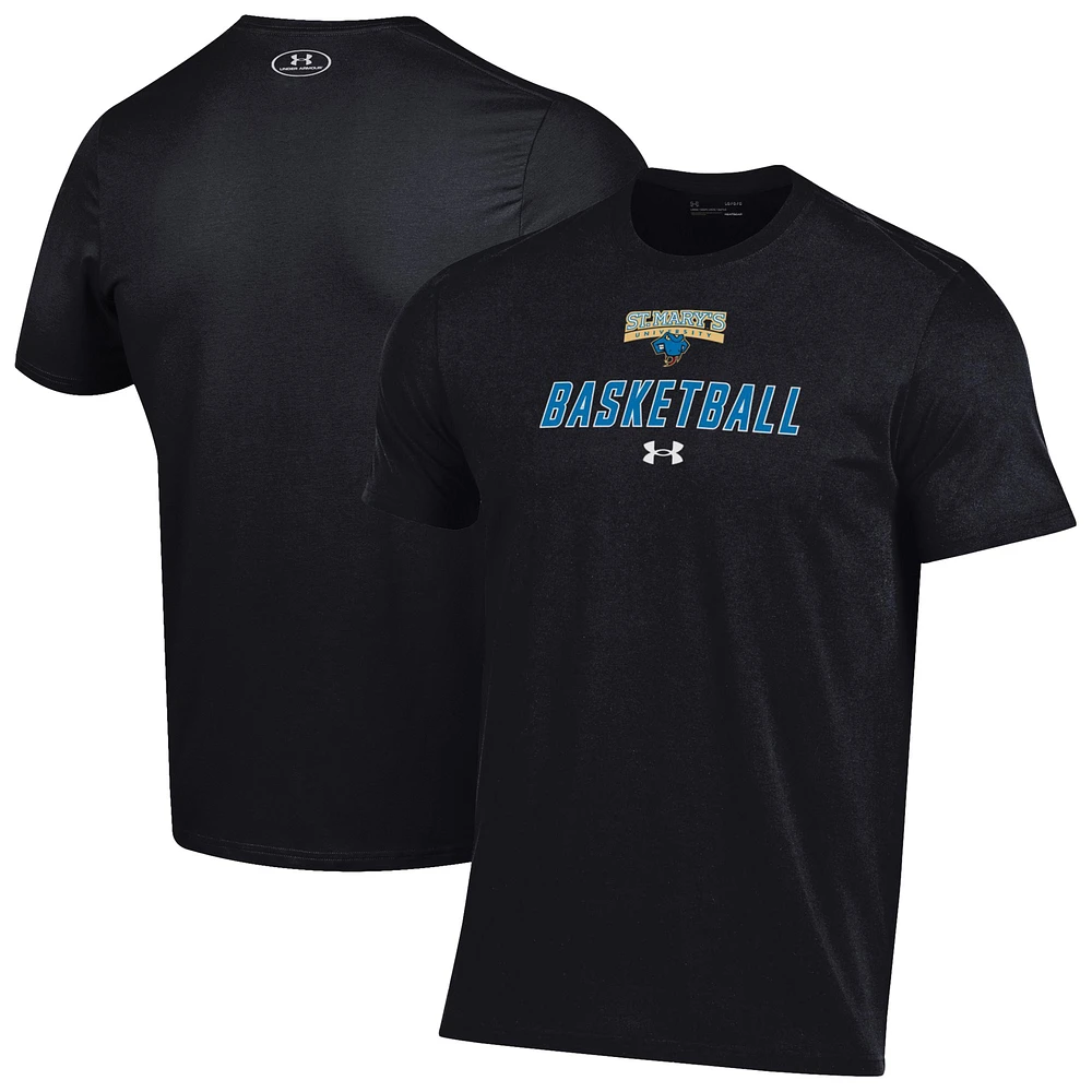 Men's Under Armour St. Mary's University Rattlers Basketball Performance T-Shirt