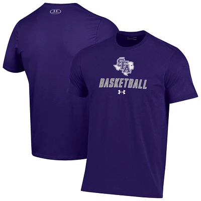 Men's Under Armour Stephen F Austin Lumberjacks Basketball Performance T-Shirt