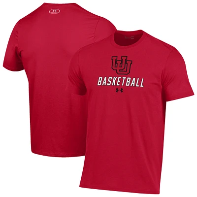 Men's Under Armour Utah Utes Basketball Performance T-Shirt