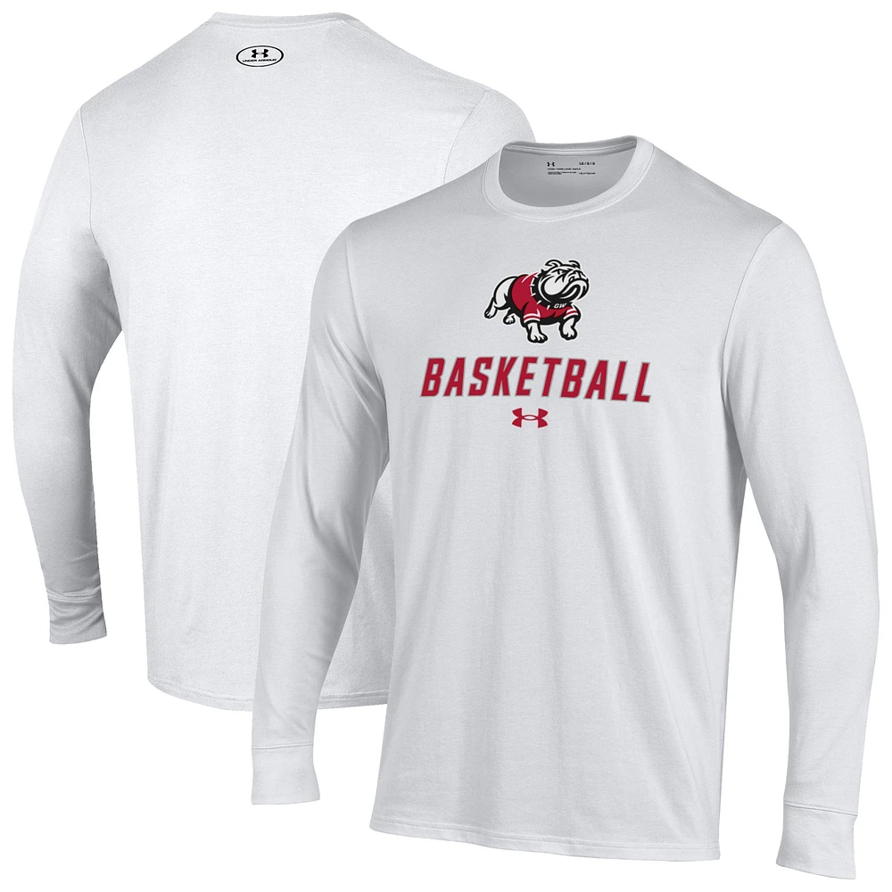 Men's Under Armour Gardner-Webb Bulldogs Basketball Performance Long Sleeve T-Shirt
