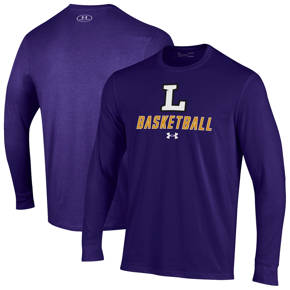 Men's Under Armour Lipscomb Bisons Basketball Performance Long Sleeve T-Shirt