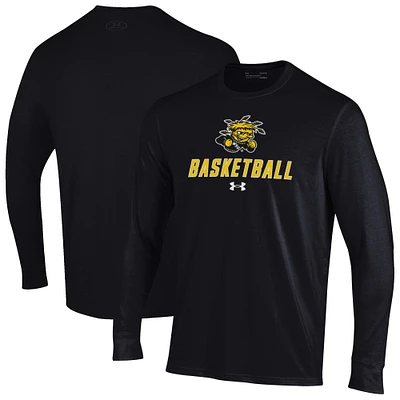 Men's Under Armour Wichita State Shockers Basketball Performance Long Sleeve T-Shirt