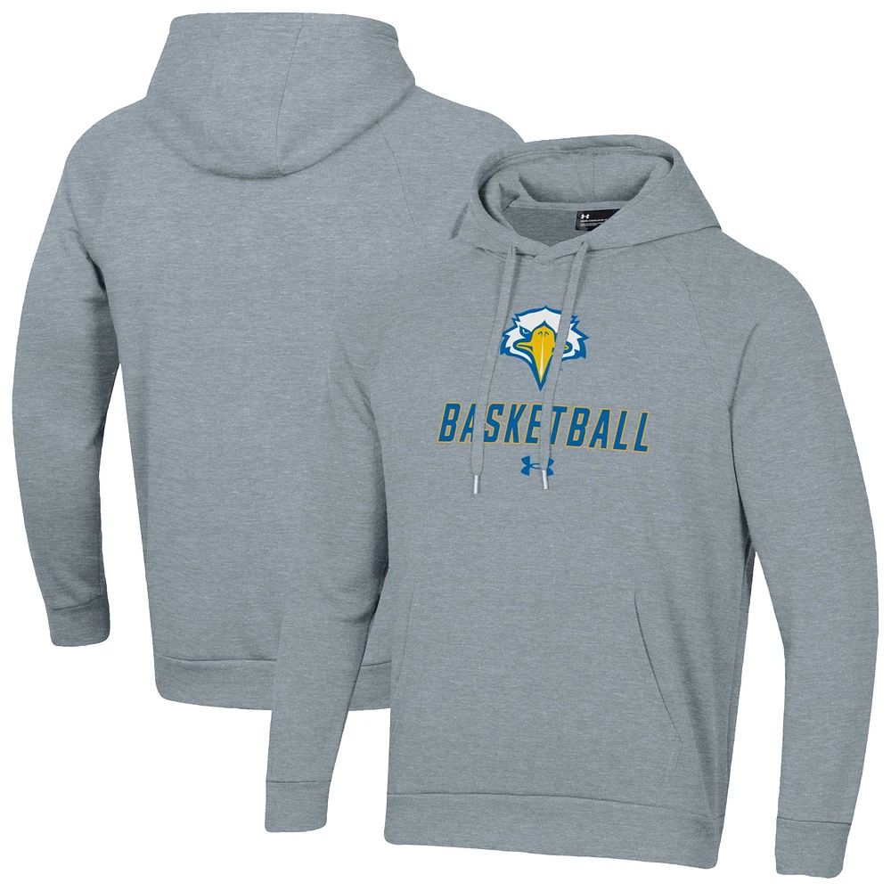Men's Under Armour Morehead State Eagles Basketball Rival Raglan Fleece Pullover Hoodie