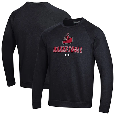 Men's Under Armour Cal State Northridge Matadors Raglan Basketball Rival Fleece Pullover Sweatshirt
