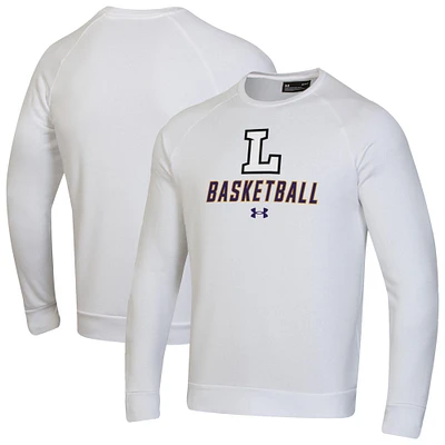 Men's Under Armour Lipscomb Bisons Raglan Basketball Rival Fleece Pullover Sweatshirt