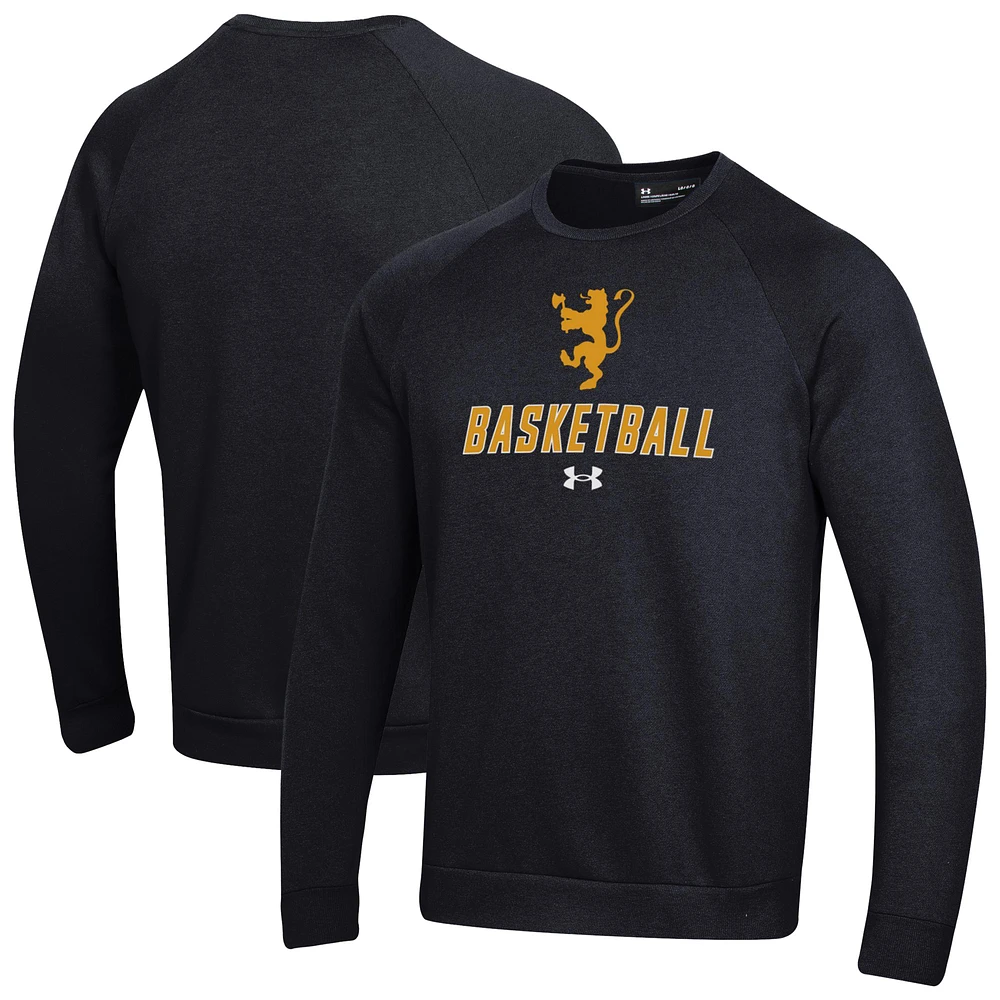 Men's Under Armour St. Olaf Oles Raglan Basketball Rival Fleece Pullover Sweatshirt