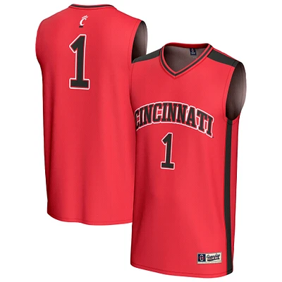 Youth GameDay Greats #1 Red Cincinnati Bearcats Lightweight Collegiate Basketball Fashion Jersey