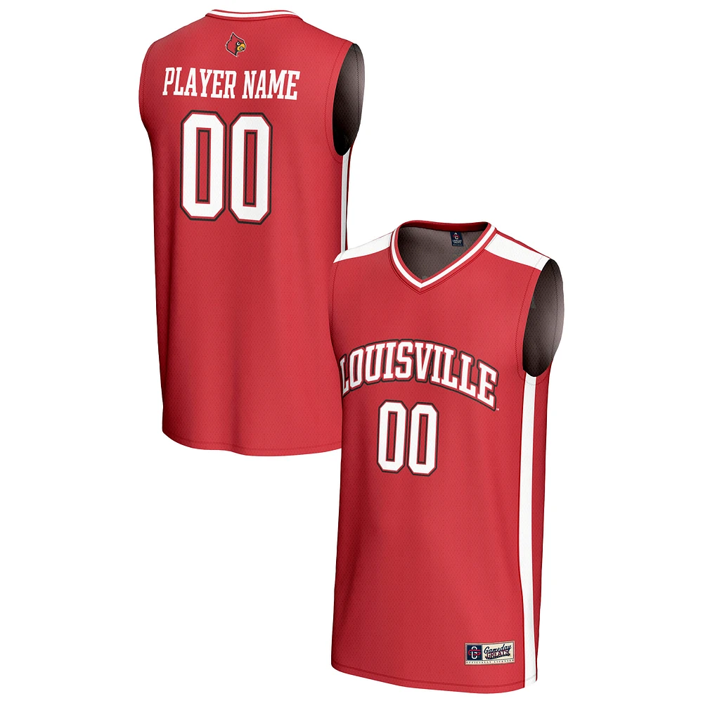 Unisex GameDay Greats Red Louisville Cardinals NIL Lightweight Men's Basketball Fashion Jersey