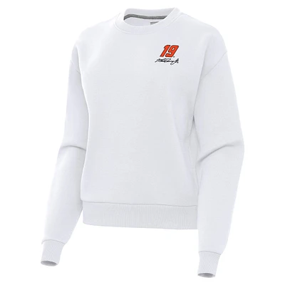 Women's Antigua Martin Truex Jr Victory Pullover Sweatshirt