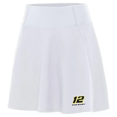 Women's Antigua White Ryan Blaney Chip Skort