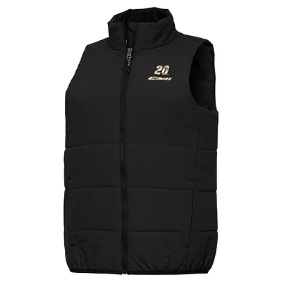 Women's Antigua Black Christopher Bell Experience Full-Zip Vest
