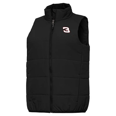 Women's Antigua Black Richard Childress Racing Experience Full-Zip Vest